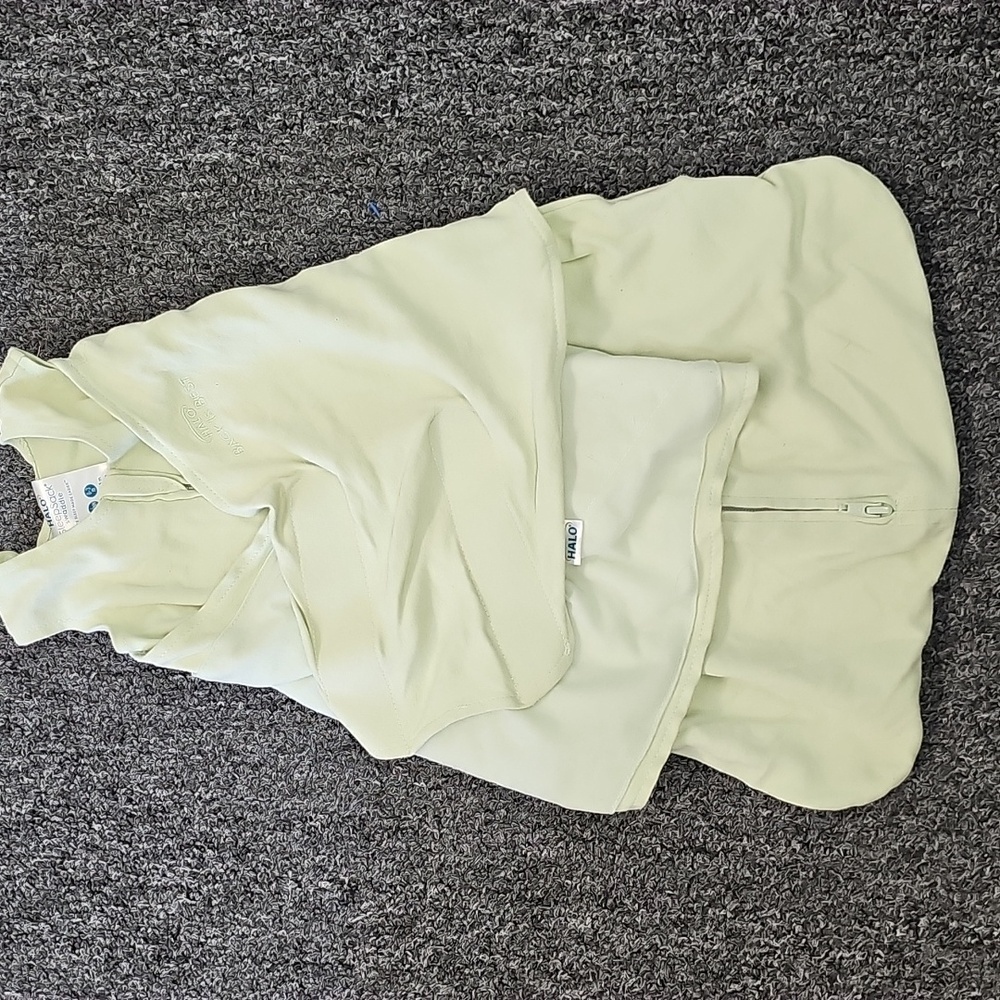 Halo Kids Pajamas Sleep Sack - Light Green
